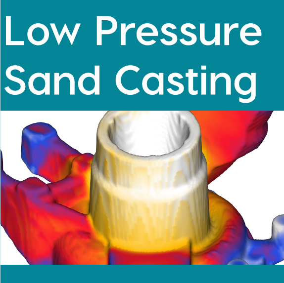 FLOW-3D CAST Low Pressure Sand Casting Workspace