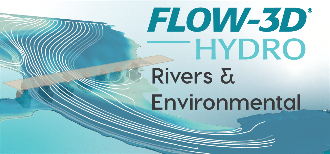 FLOW-3D HYDRO rivers and environmental